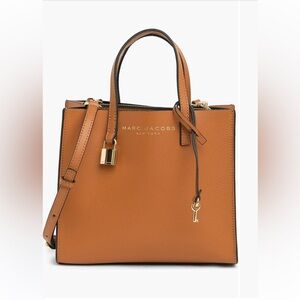 Marc Jacobs mini grind coated leather tote